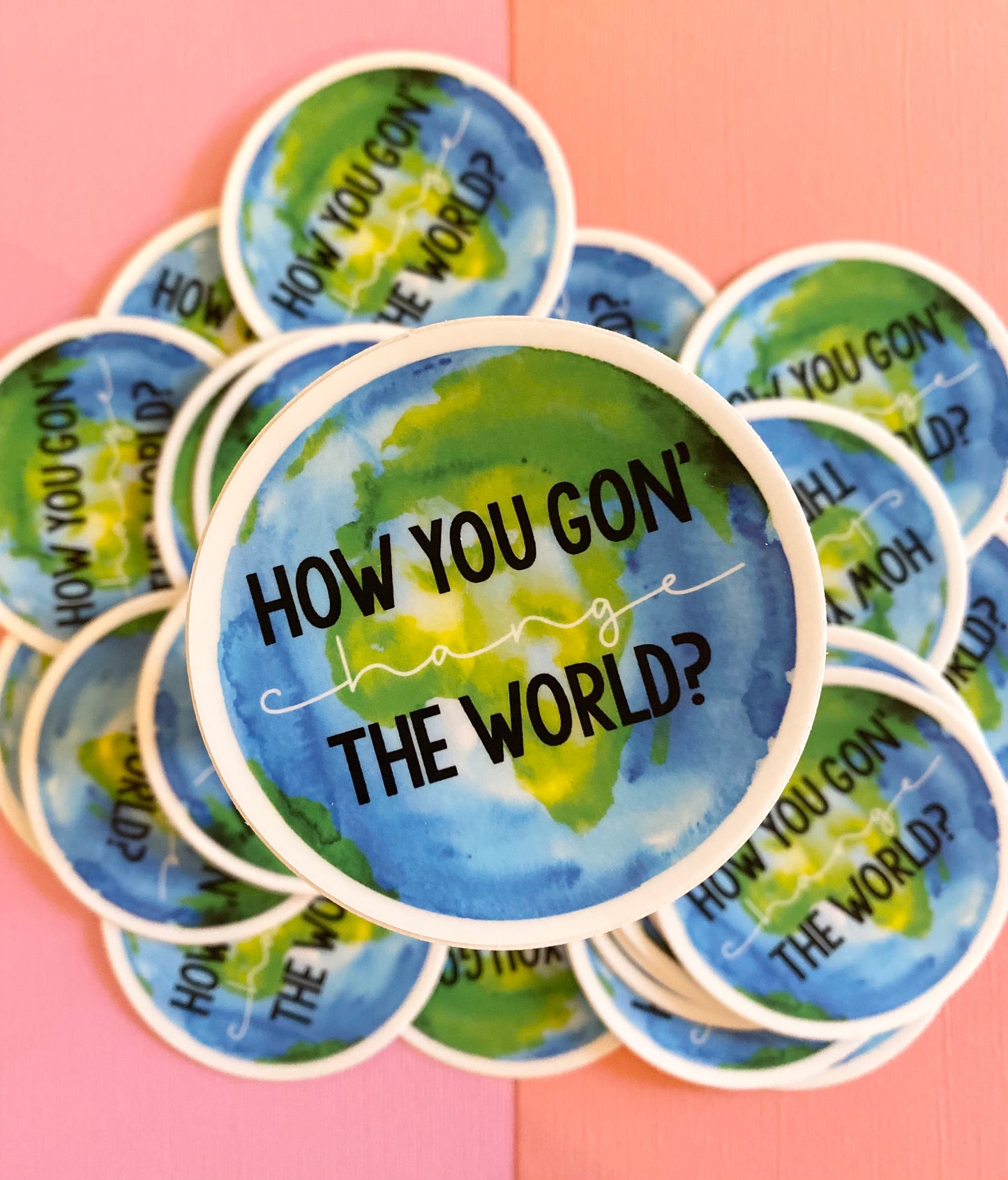 Change the World Sticker