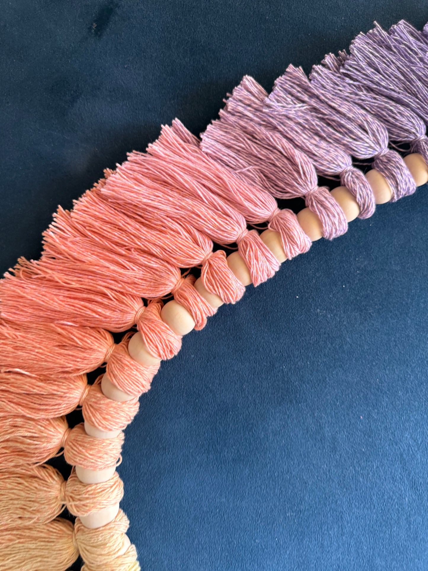 XL Soft Ombré Rainbow Garland