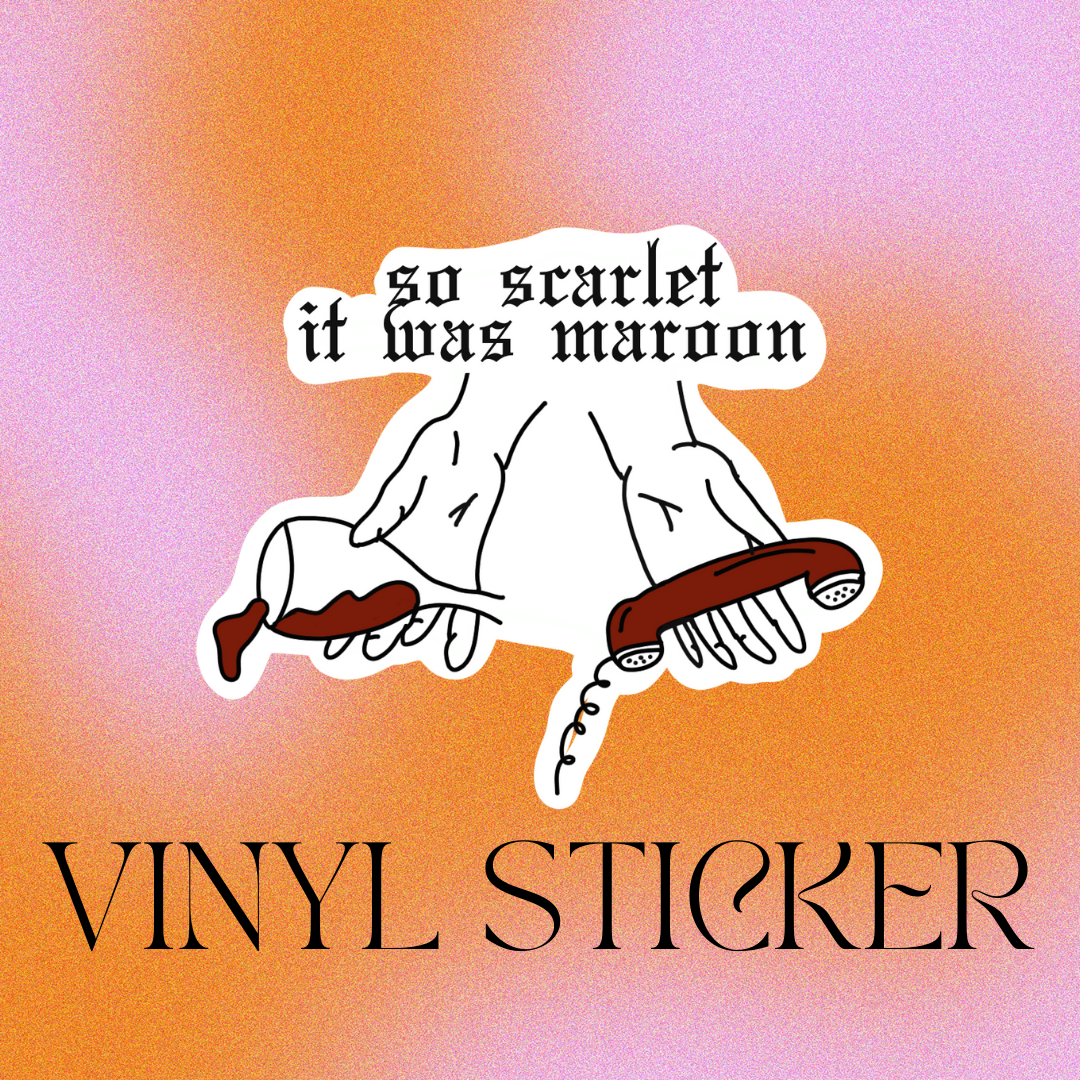 Scarlet Sticker