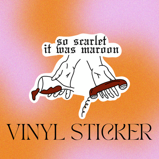 Scarlet Sticker