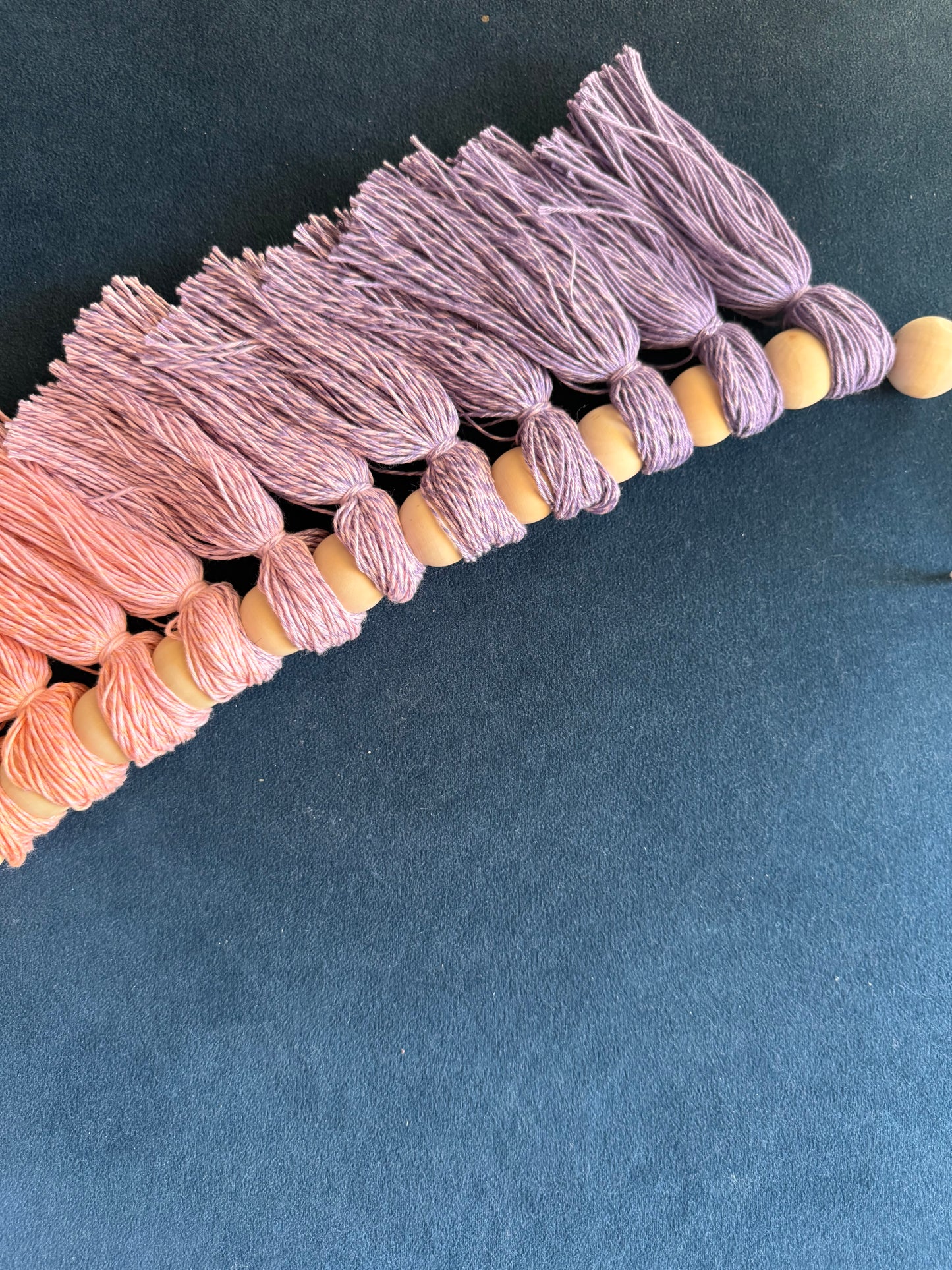 XL Soft Ombré Rainbow Garland