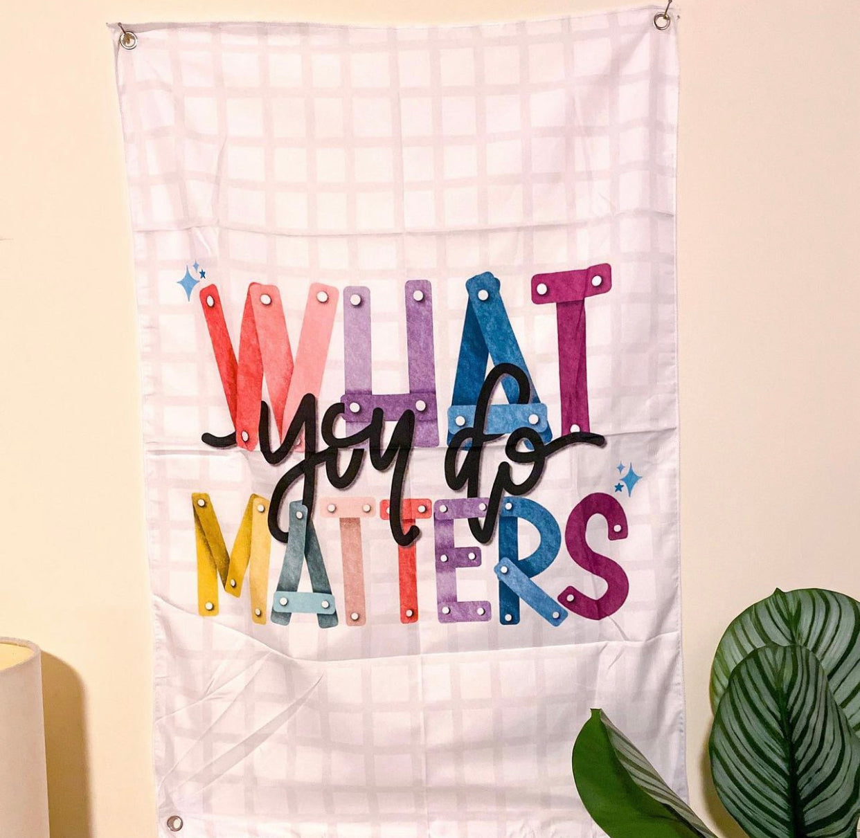 What You Do Matters Tapestry