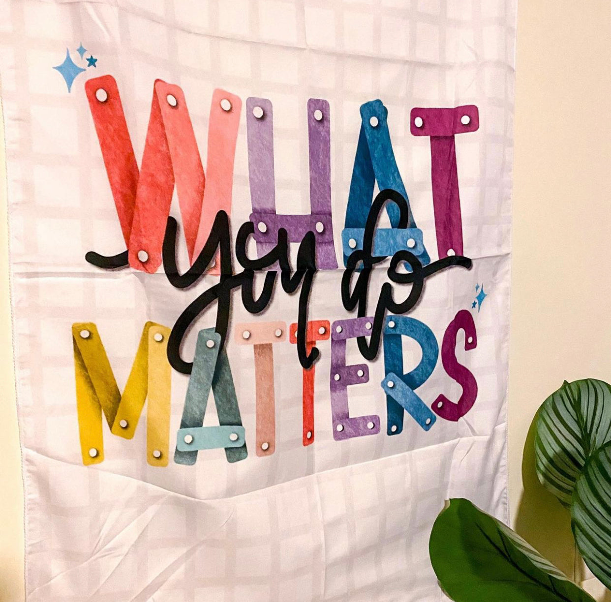 What You Do Matters Tapestry