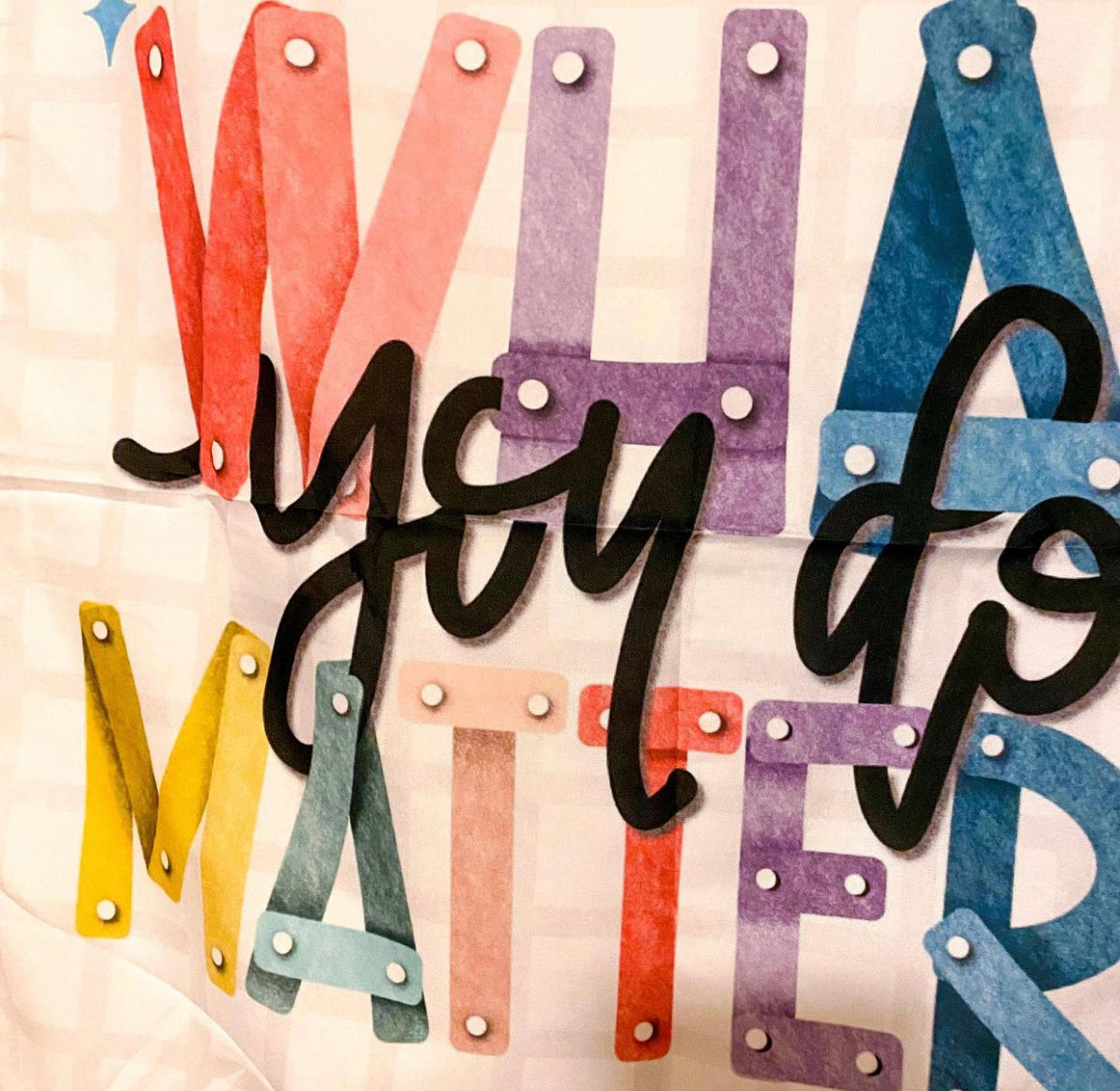 What You Do Matters Tapestry