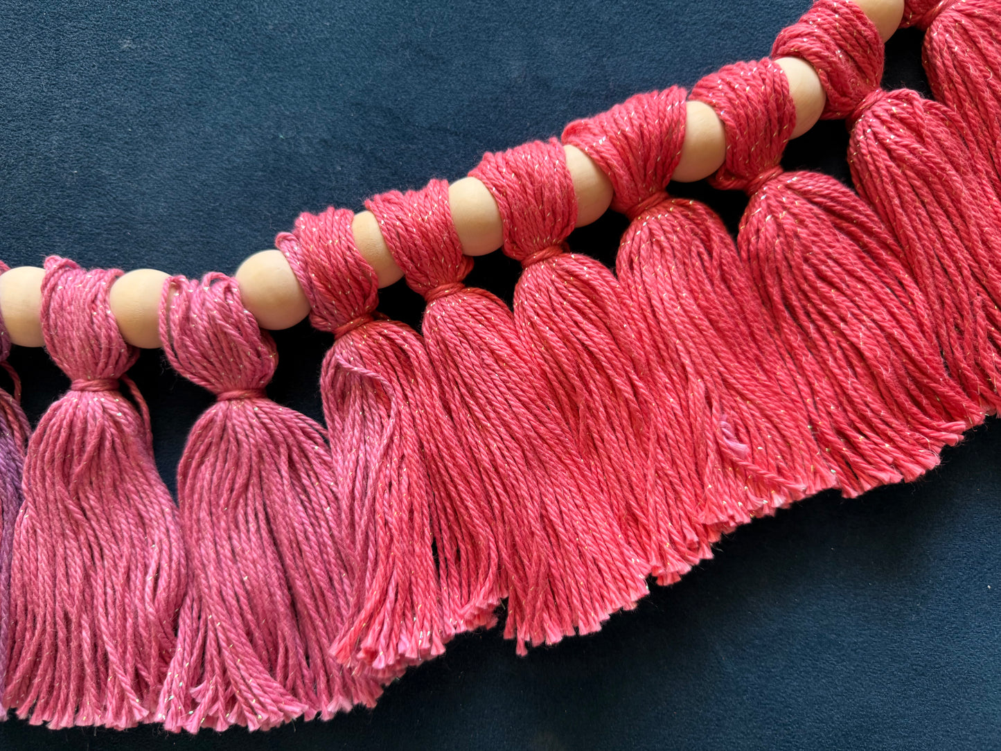 Pinks/Purples Tassel Garland