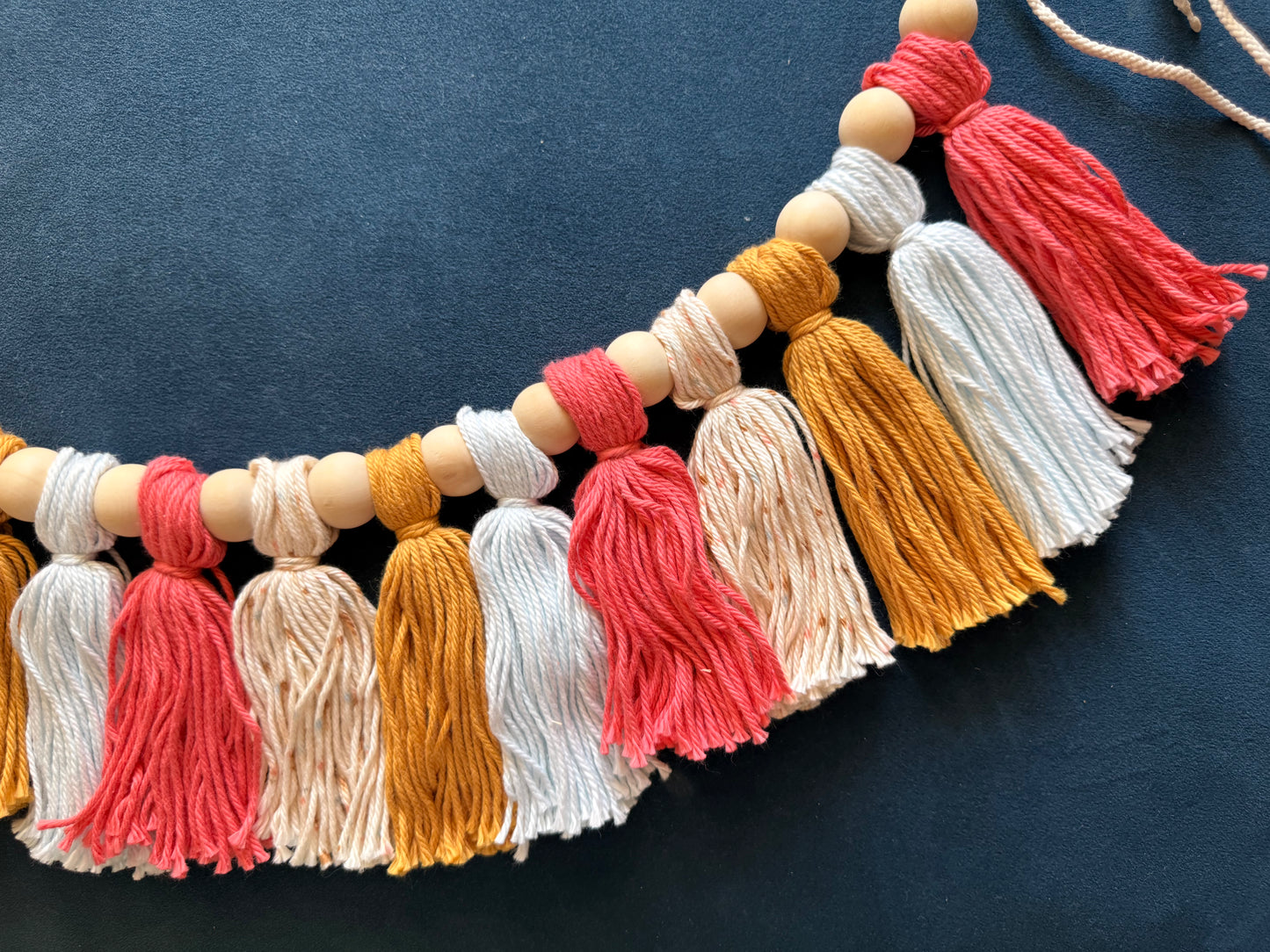 Soft Boho Tassel Garland