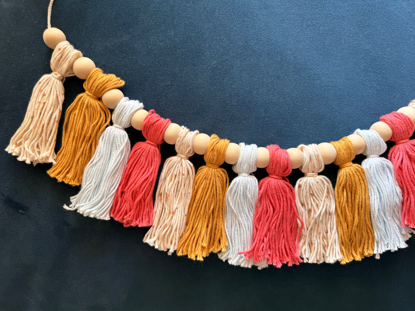 Soft Boho Tassel Garland