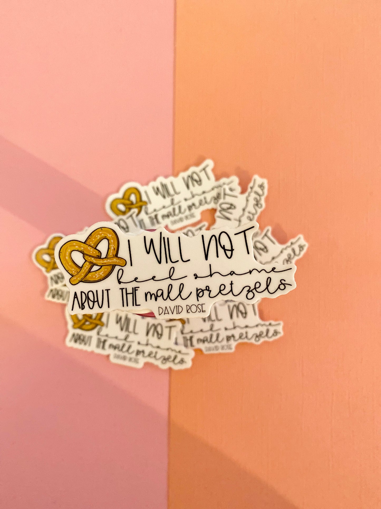 Mall Pretzels Sticker