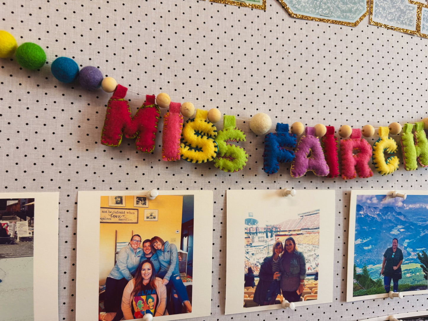 Custom Felt Garland