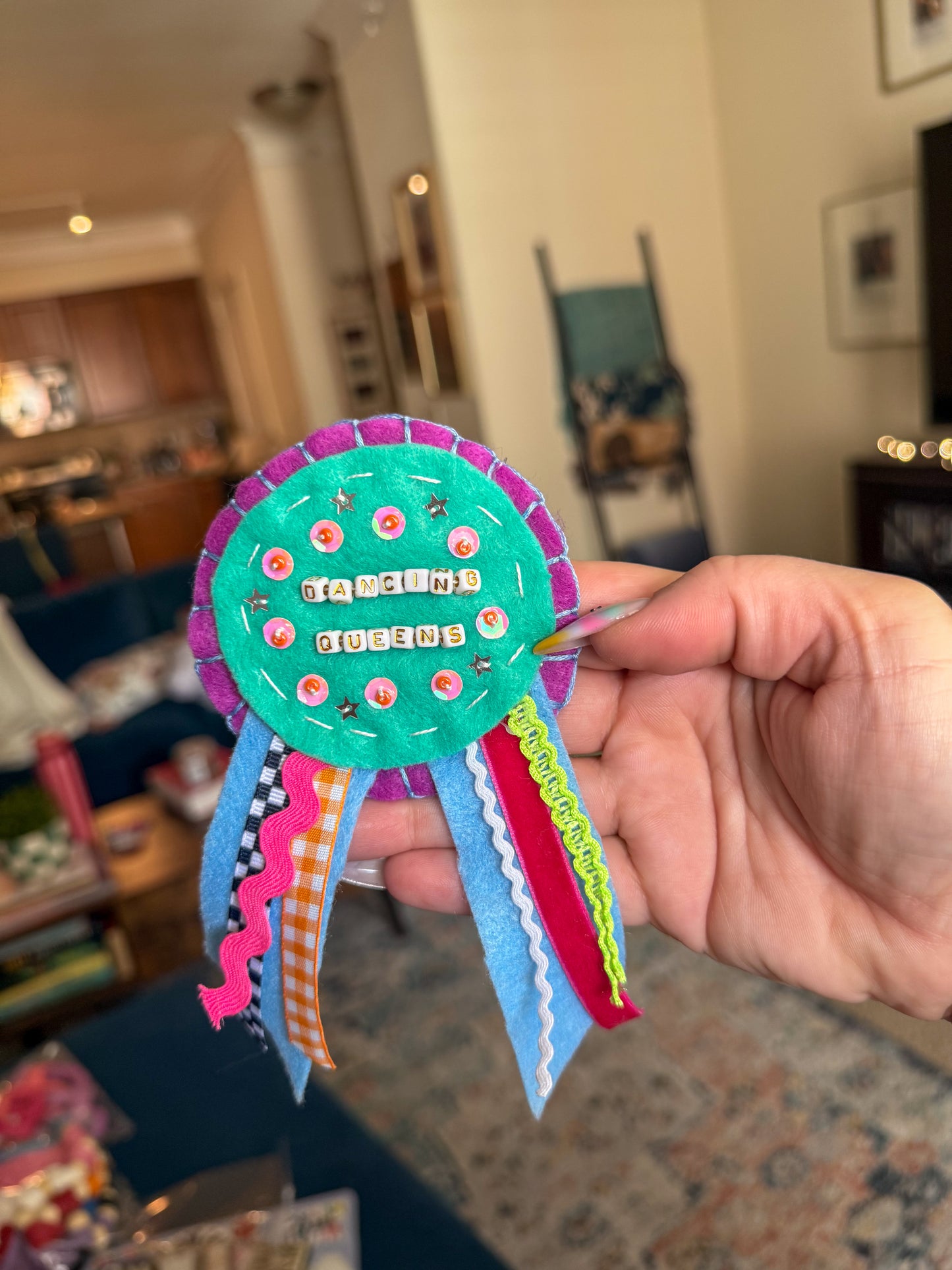 Custom Felt Ribbon Award