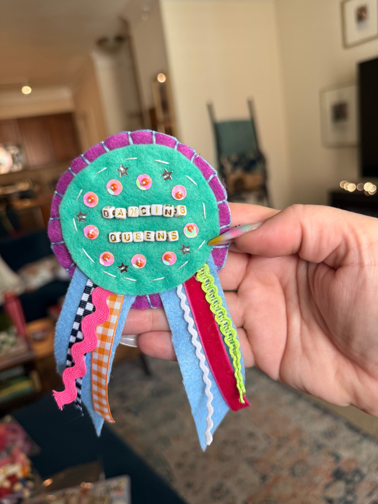 Custom Felt Ribbon Award