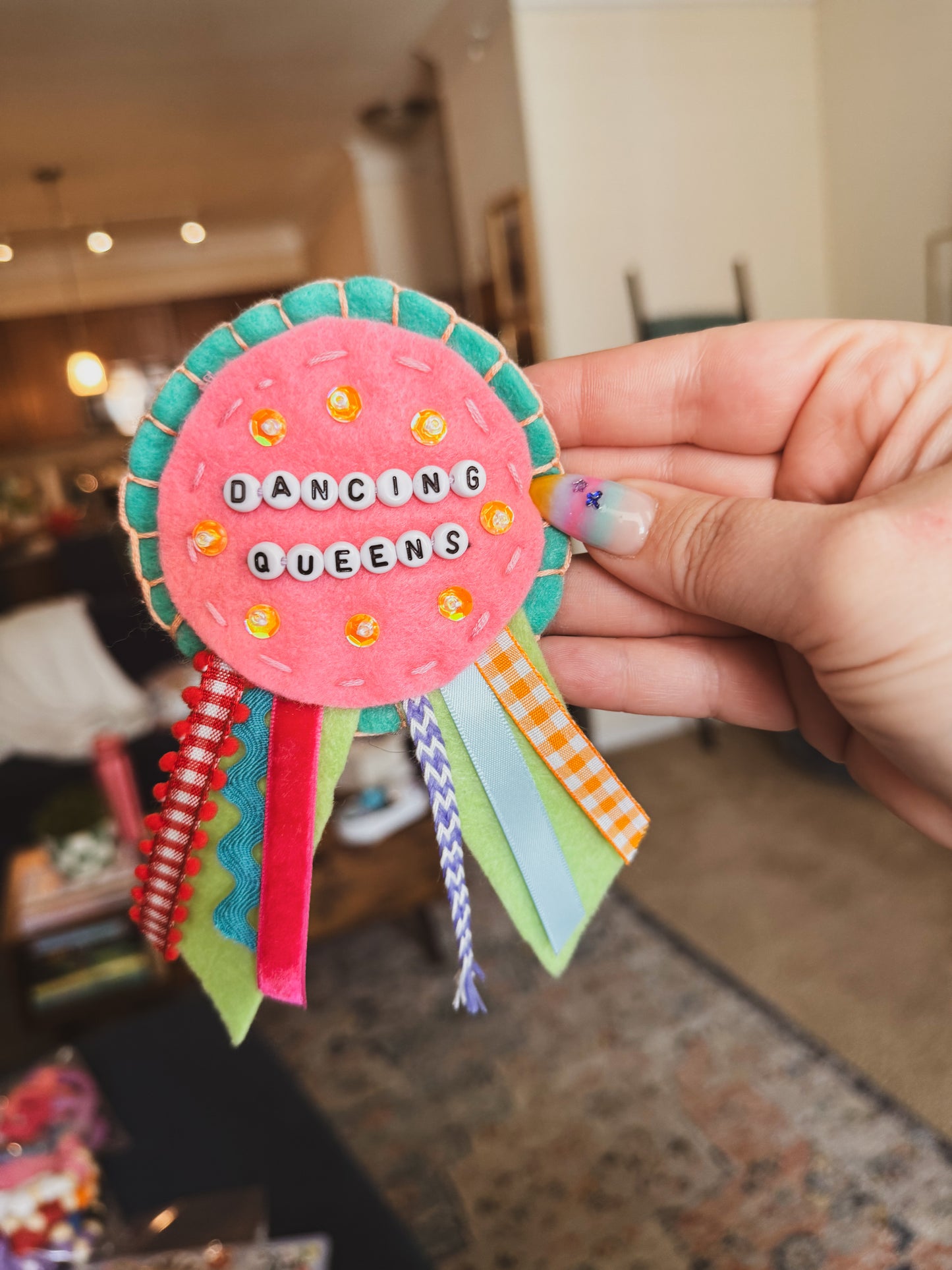 Custom Felt Ribbon Award