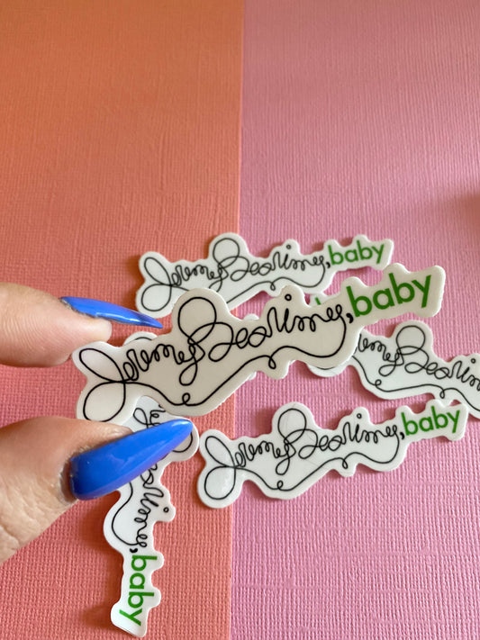 JB Baby Sticker