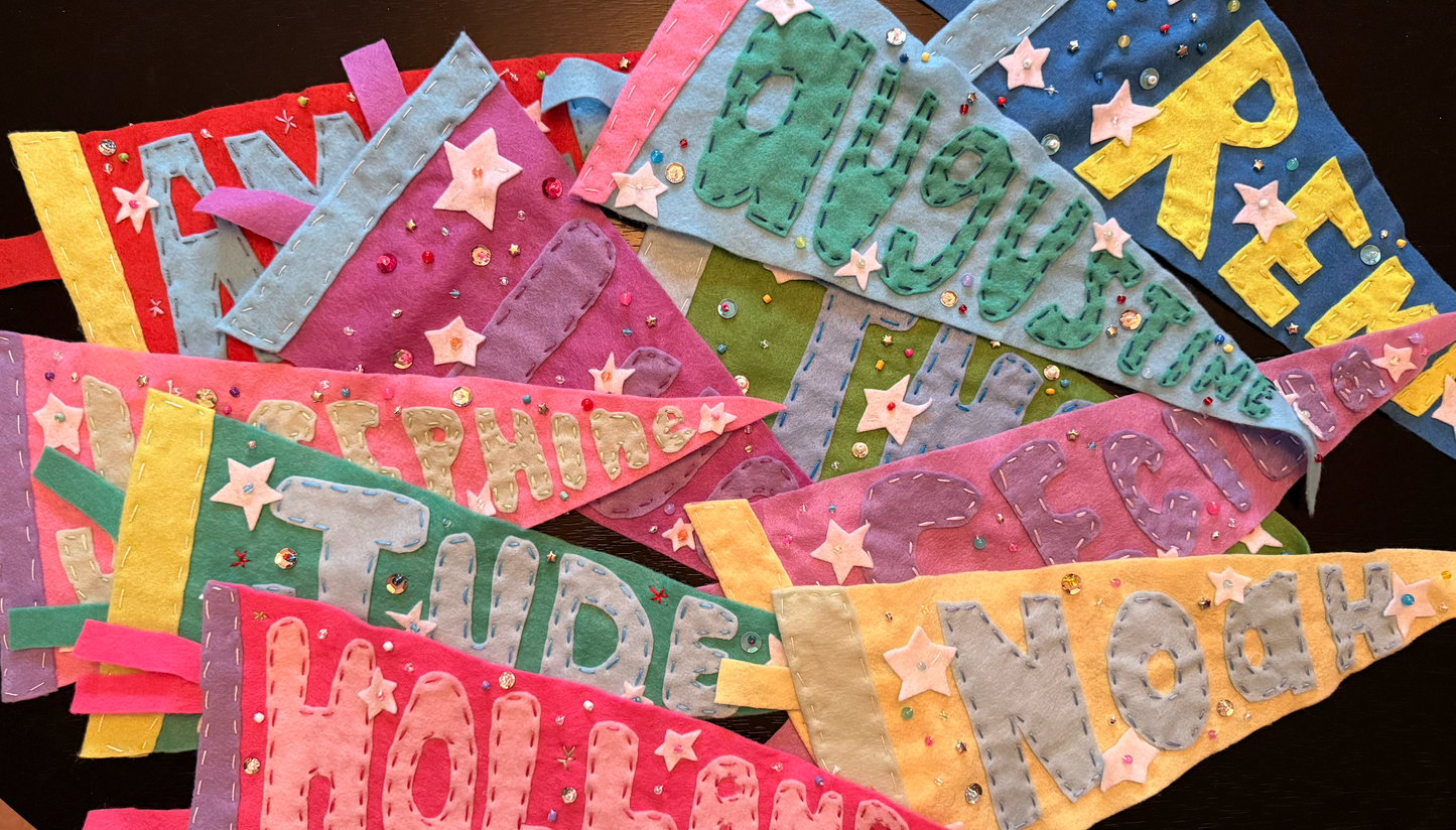 Custom Felt Pennant